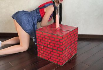 Супер Марио порн Хэллоуин косплей - MINI DIVA