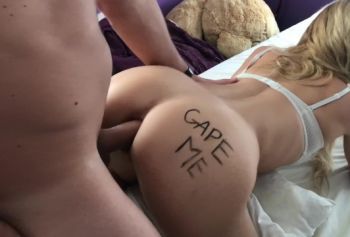 ANAL GAPE Parno video CHALLENGE - Первое двойное проникновение и фистинг школьницы