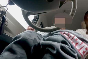Милая девушка проси порно с чашкой K 155см⑥Свидание с ангелочком. Открытая одежда, улыбка в машине, минет, дрочк