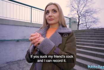 Public Agent порно русских бабушек Русская блондинка Caty Kiss любит большой член